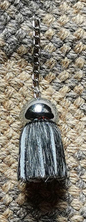 DARK GREY TASSEL