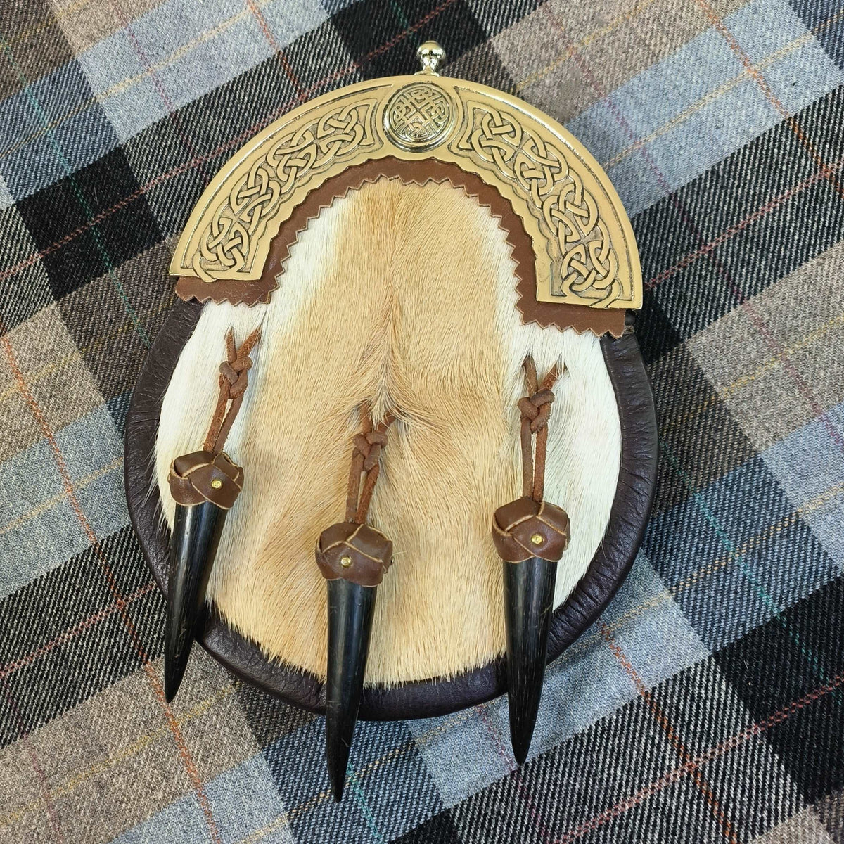 Springbuck Shield ONE SHIELD SPRINGBOK (SPECIAL) DRESS SPORRAN – Afro-Celtic Sporrans