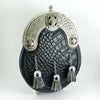 CELTIC CROSS BLACK CROCODILE