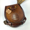 HAND TOOLED CHAIN LINK and HORN day sporran